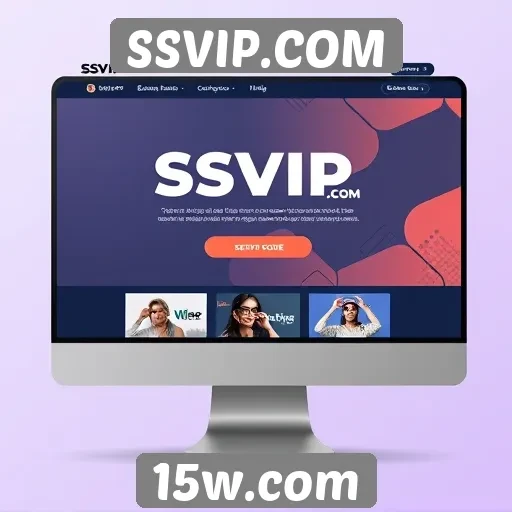 Interface do usuário do SSVIP.COM é intuitiva